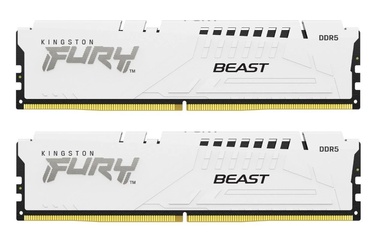 Kingston 32GB DDR5 6800MHz Kit(2x16GB) Fury Beast Expo White