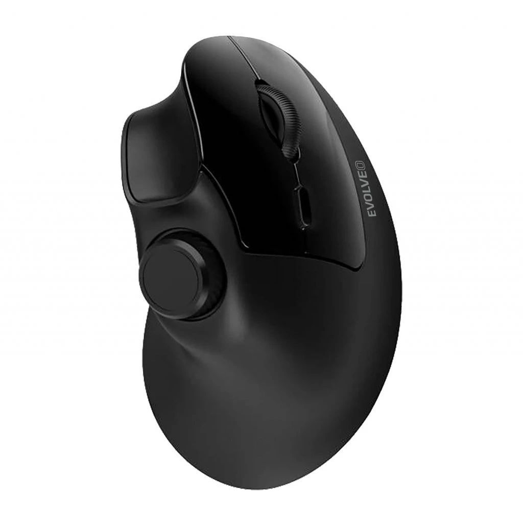 Evolveo TwinVerti Gaming Wireless Bluetooth Mouse Black