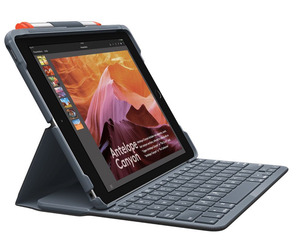 Logitech Slim Folio for iPad Graphite Grey UK