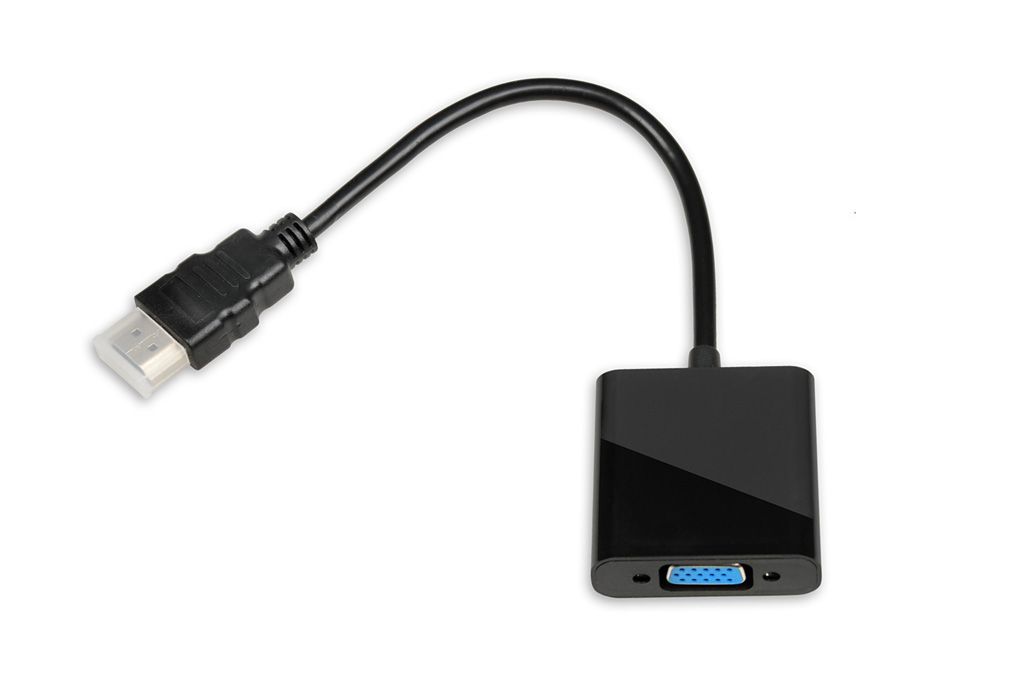 iBox IAHV01 HDMI-VGA Adapter Black