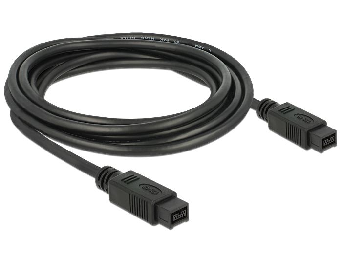 DeLock Cable FireWire 9 pin male > 9 pin male 3m