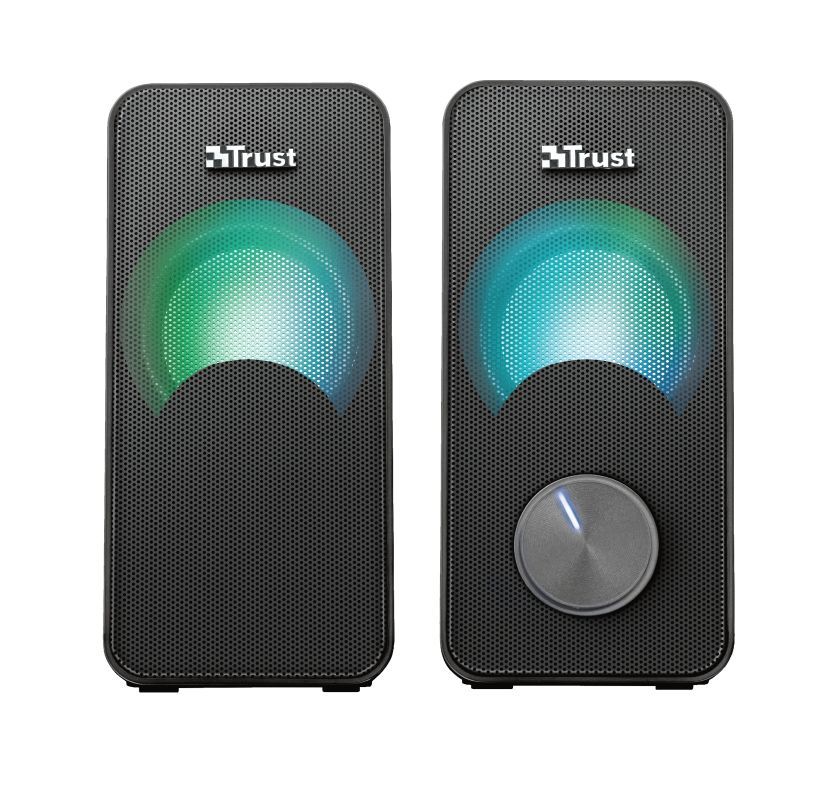 Trust Arys RGB Compact 2.0 Speaker Set Black