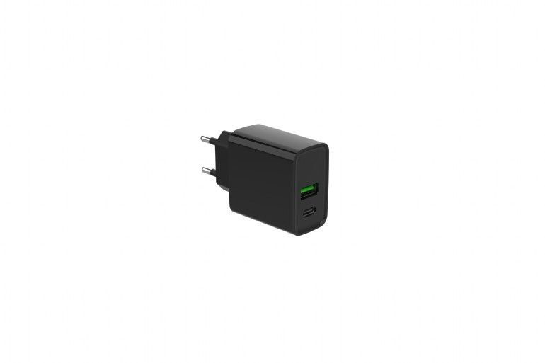 Gembird 2-Port 20W USB Fast Charger Black