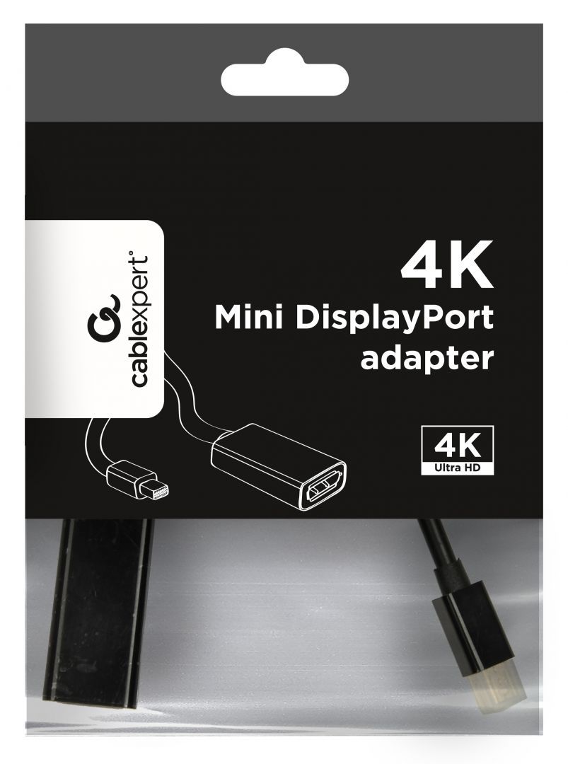 Gembird A-MDPM-DPF4K-01 4K MiniDisplayPort Adapter Black