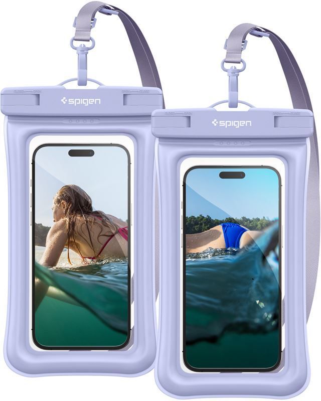 Spigen Aqua Shield WaterProof Floating Case A610 2 Pack Aqua Blue