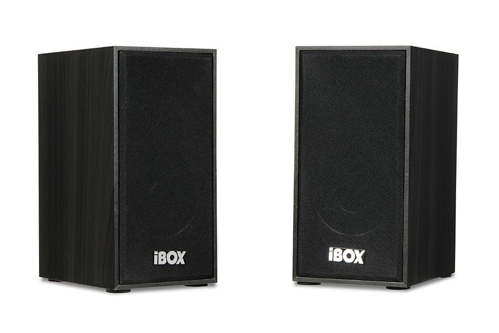 iBox IGLSP1B Speaker Black Wood