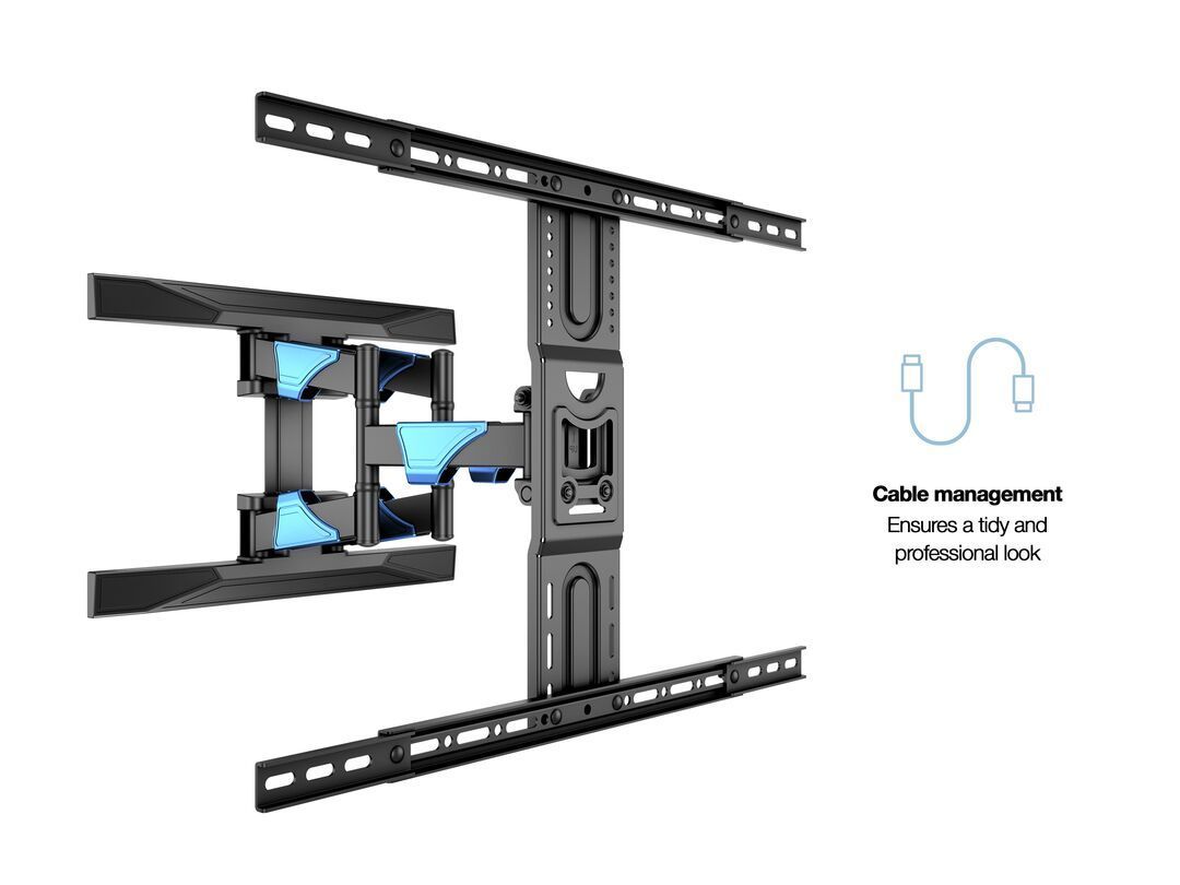 Multibrackets M VESA Flexarm L Full Motion Dual 40" - 75" Black