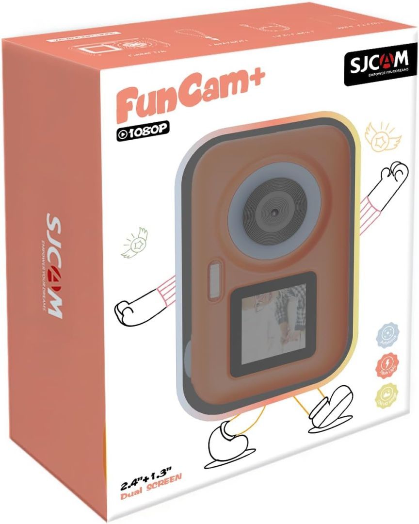 SJCAM FunCam Plus Action Camera Pink