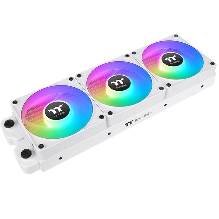 Thermaltake CT140 EX Reverse ARGB Sync PC Cooling Fan White (3-Fan Pack)