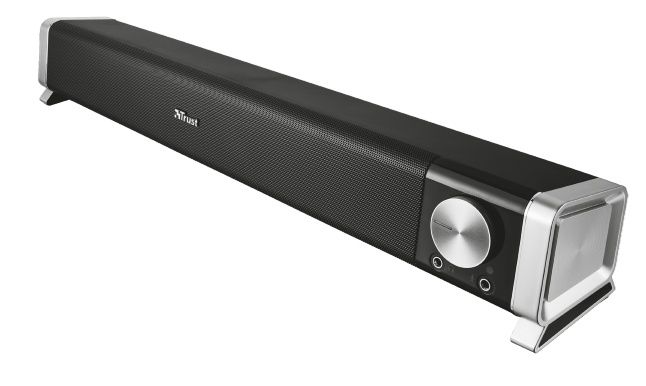 Trust Asto Sound Bar 2.0 Black