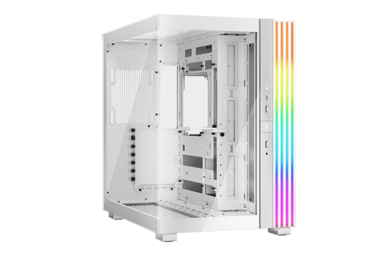 Be quiet! Light Base 600 DX Tempered Glass White