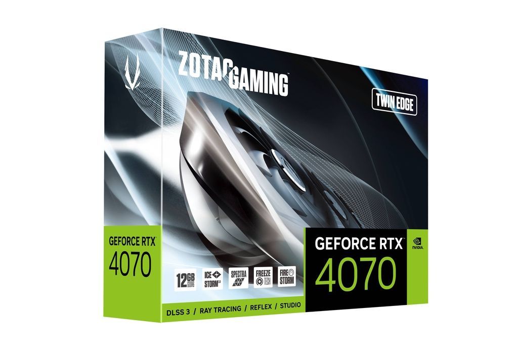 Zotac GeForce RTX4070 12GB DDR6 Twin Edge