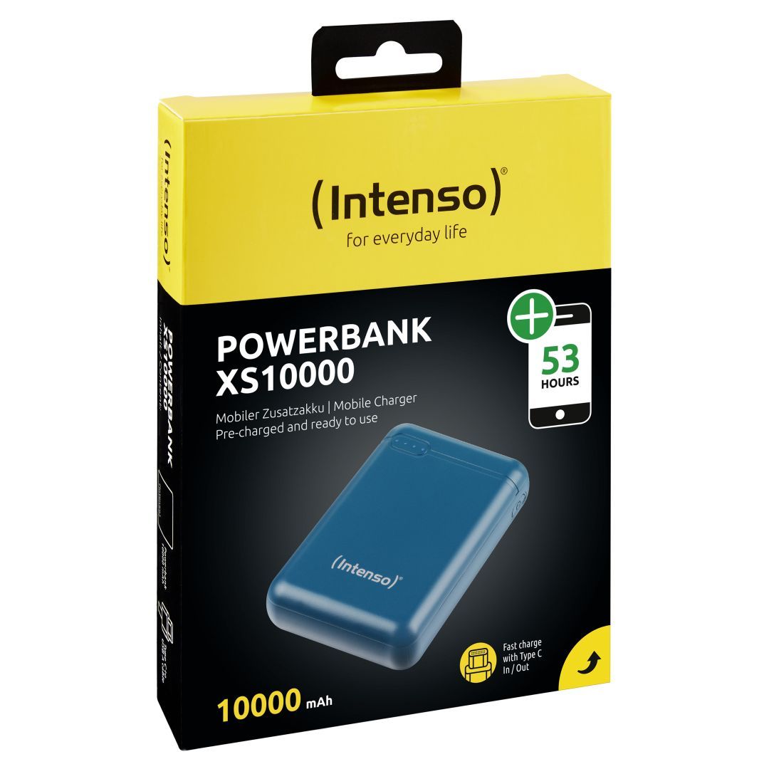 Intenso XS10000 10000mAh PowerBank Petrol