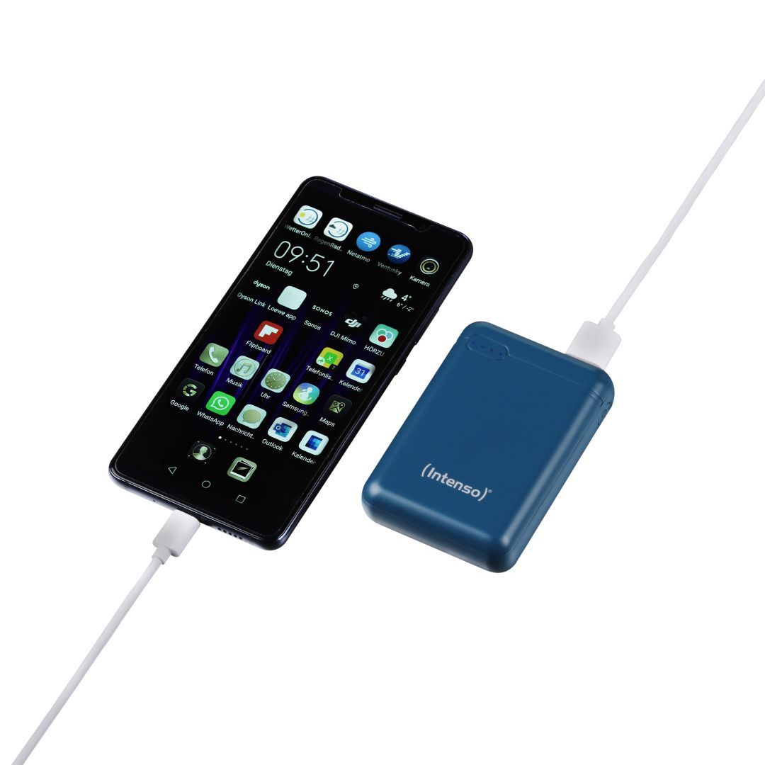 Intenso XS10000 10000mAh PowerBank Petrol