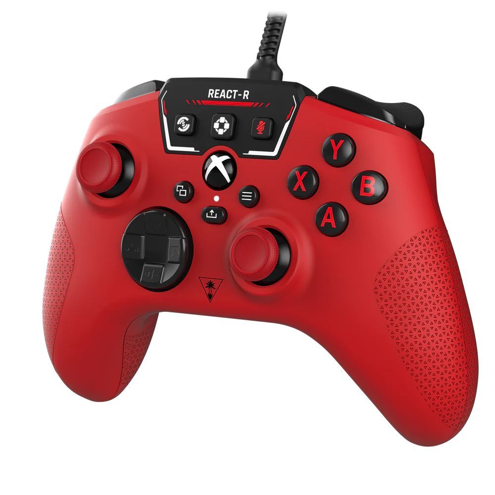 Turtle Beach REACT-R USB Gamepad Pixel Red