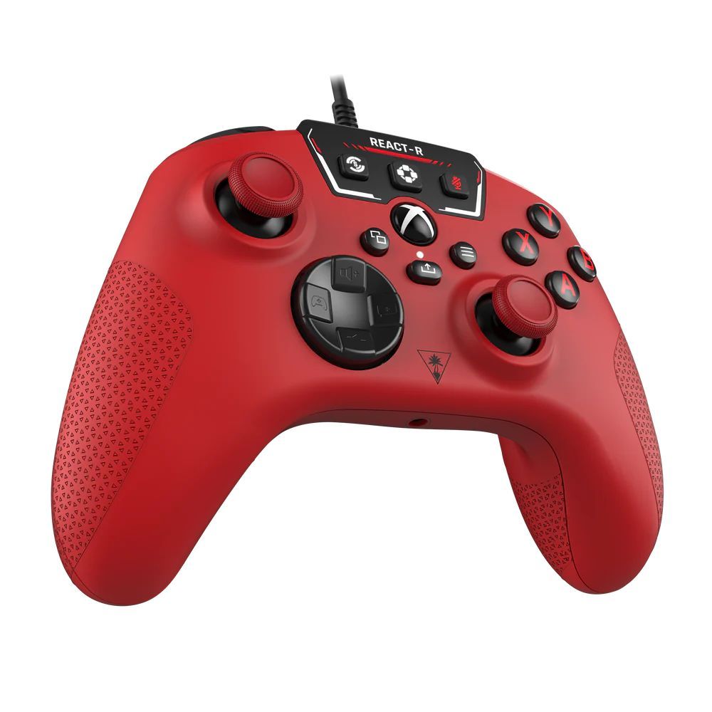 Turtle Beach REACT-R USB Gamepad Pixel Red