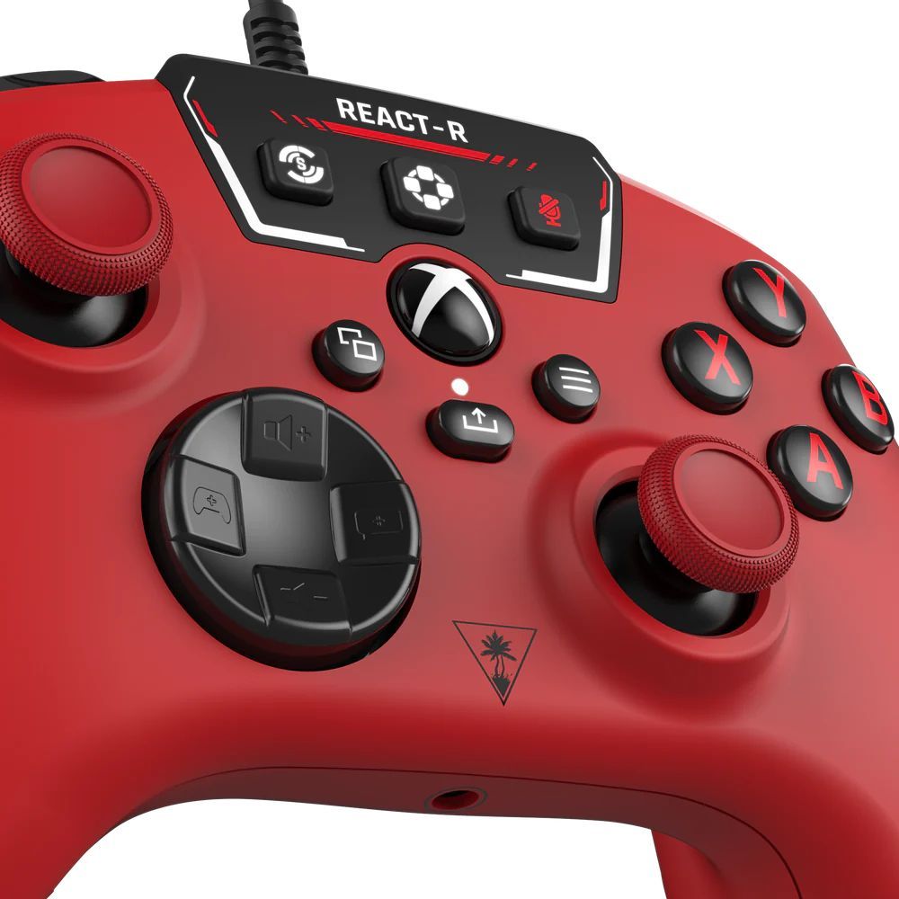 Turtle Beach REACT-R USB Gamepad Pixel Red