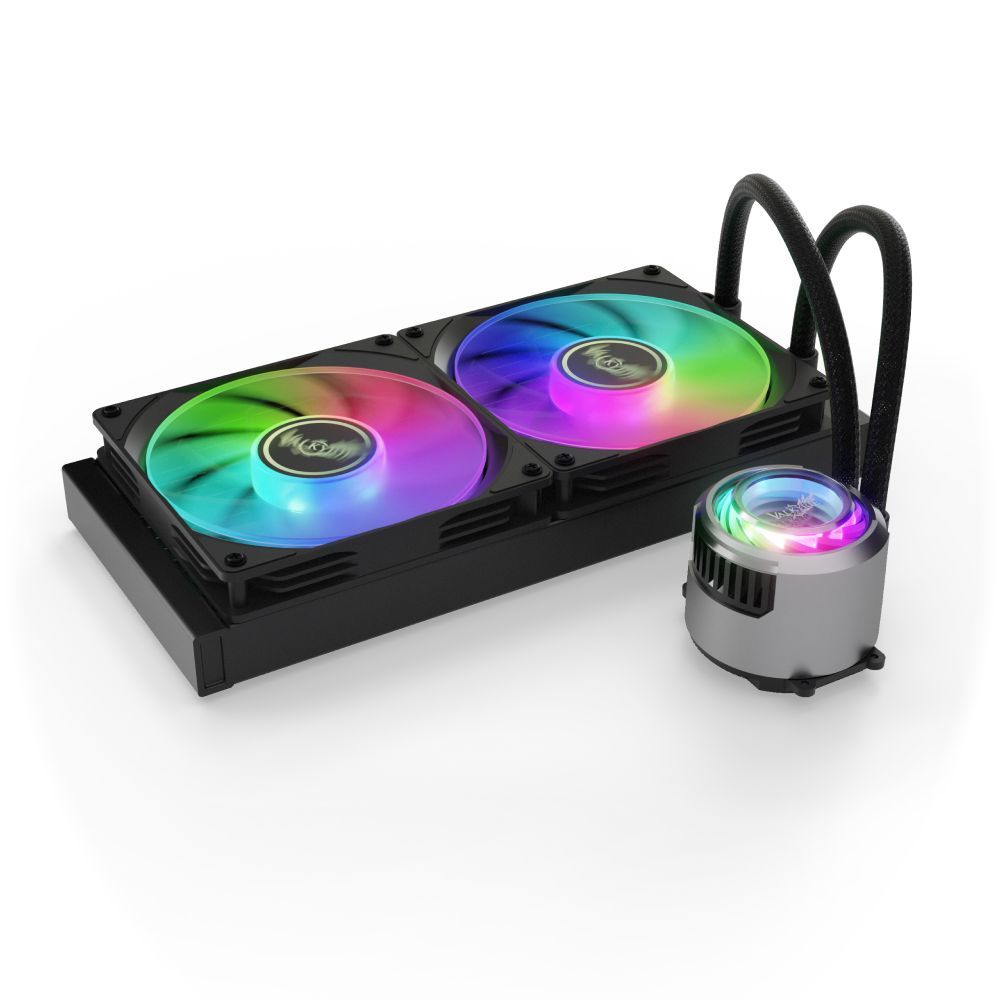 Valkyrie Jarn 280 ARGB AiO CPU Liquid Cooler Black