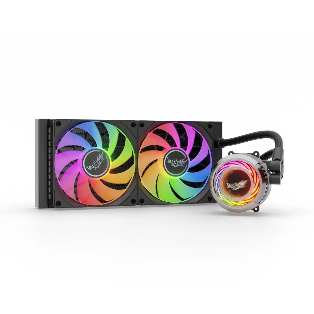 Valkyrie Jarn 240 ARGB AiO CPU Liquid Cooler Black