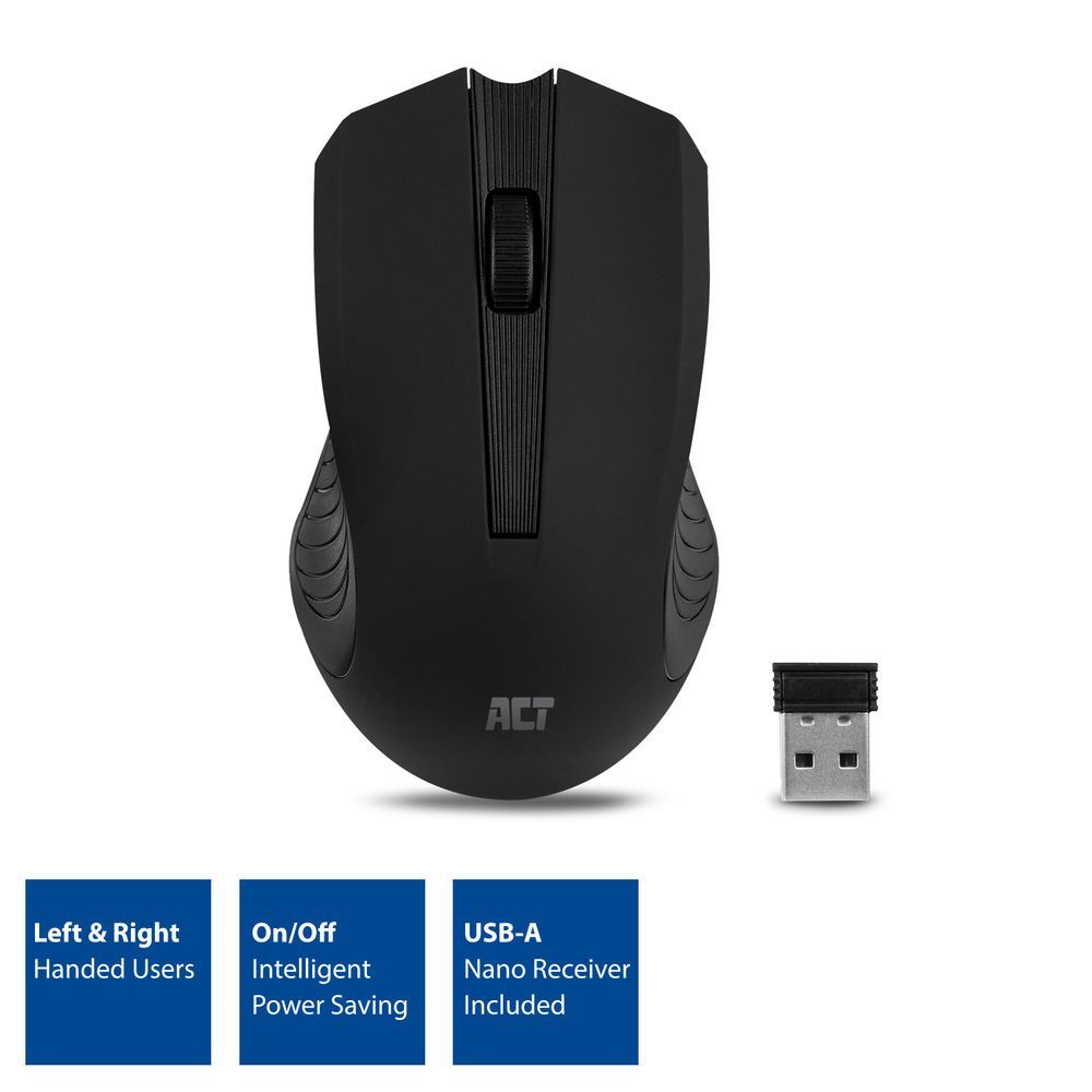 ACT AC5105 Wireless Mouse Black