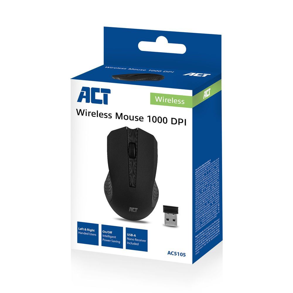 ACT AC5105 Wireless Mouse Black