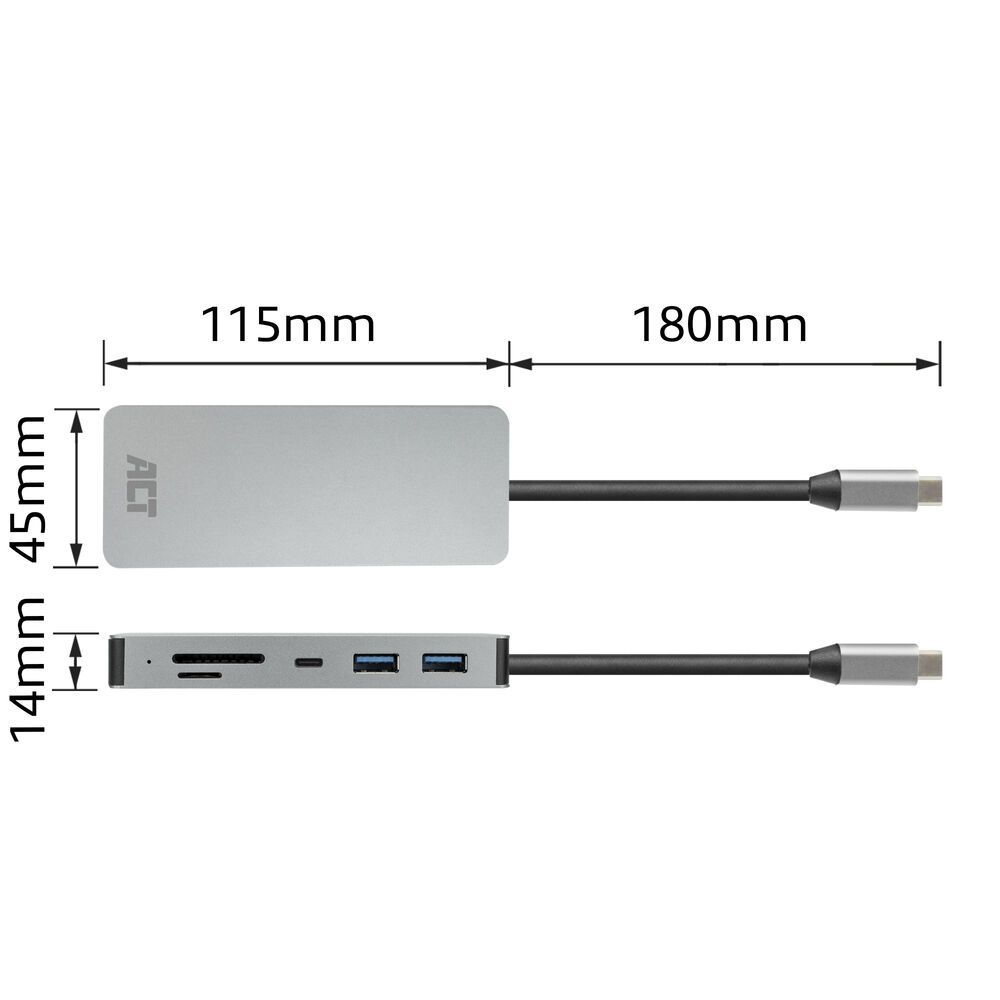 ACT AC7092 USB-C 4K docking station