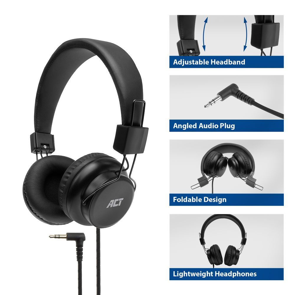 ACT AC9300 Headphone Black