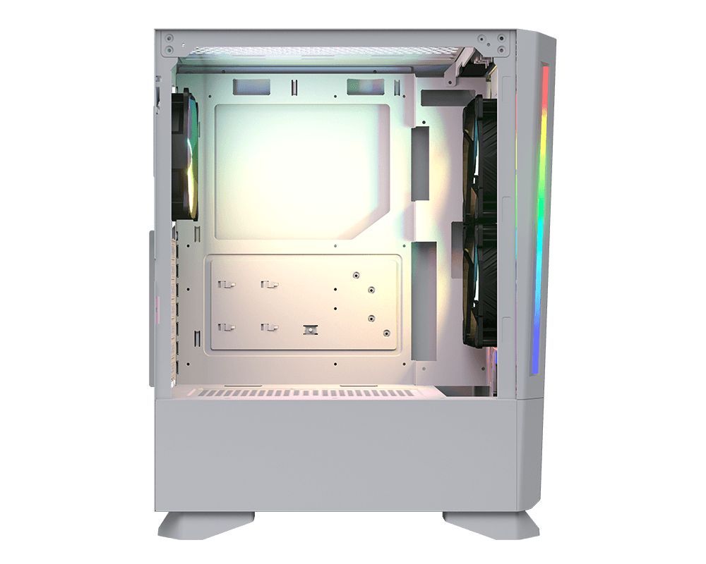 Cougar MX430 Air RGB Tempered Glass White