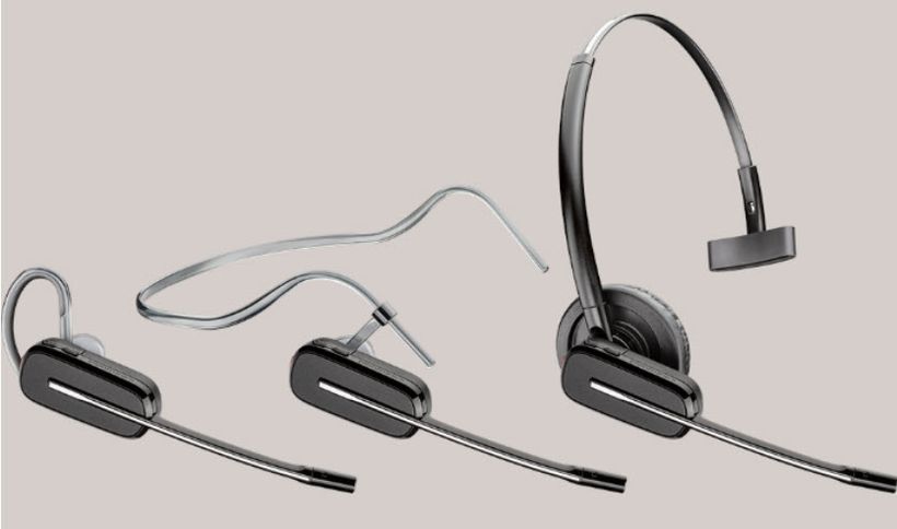 Poly Plantronics Savi 8245-M UC USB-A DECT Headset Black