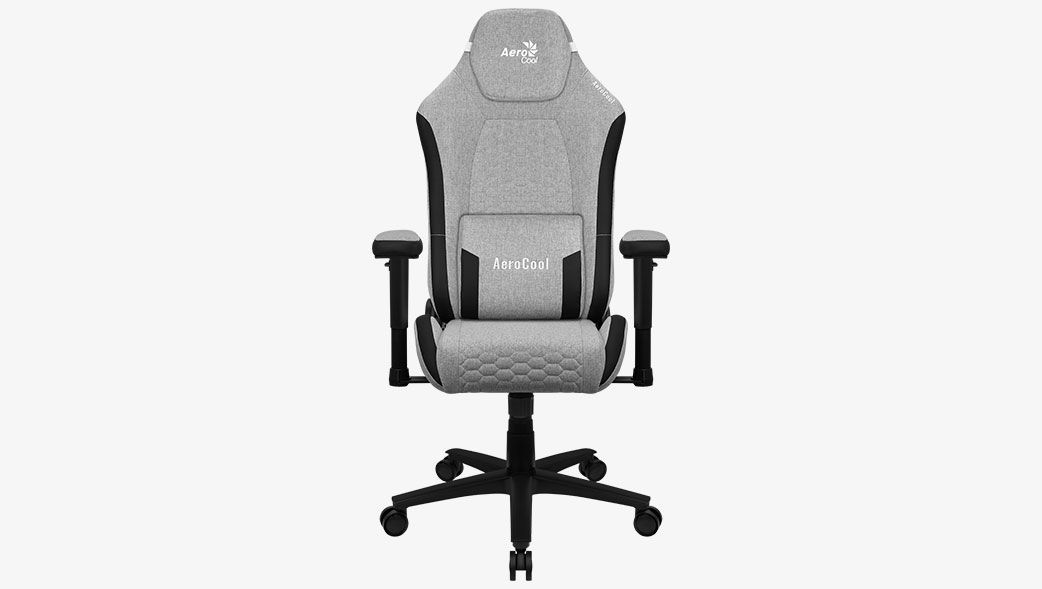 Aerocool CROWN AeroWeave Gaming Chair Ash Grey