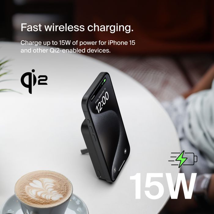 Belkin BoostCharge Pro 10000mAh Wireless Powerbank Black