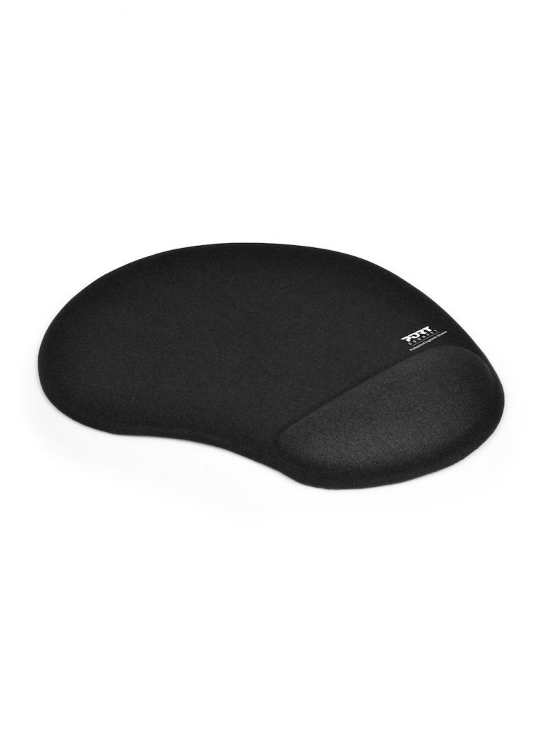 Port Designs Ergonomic Egérpad Black