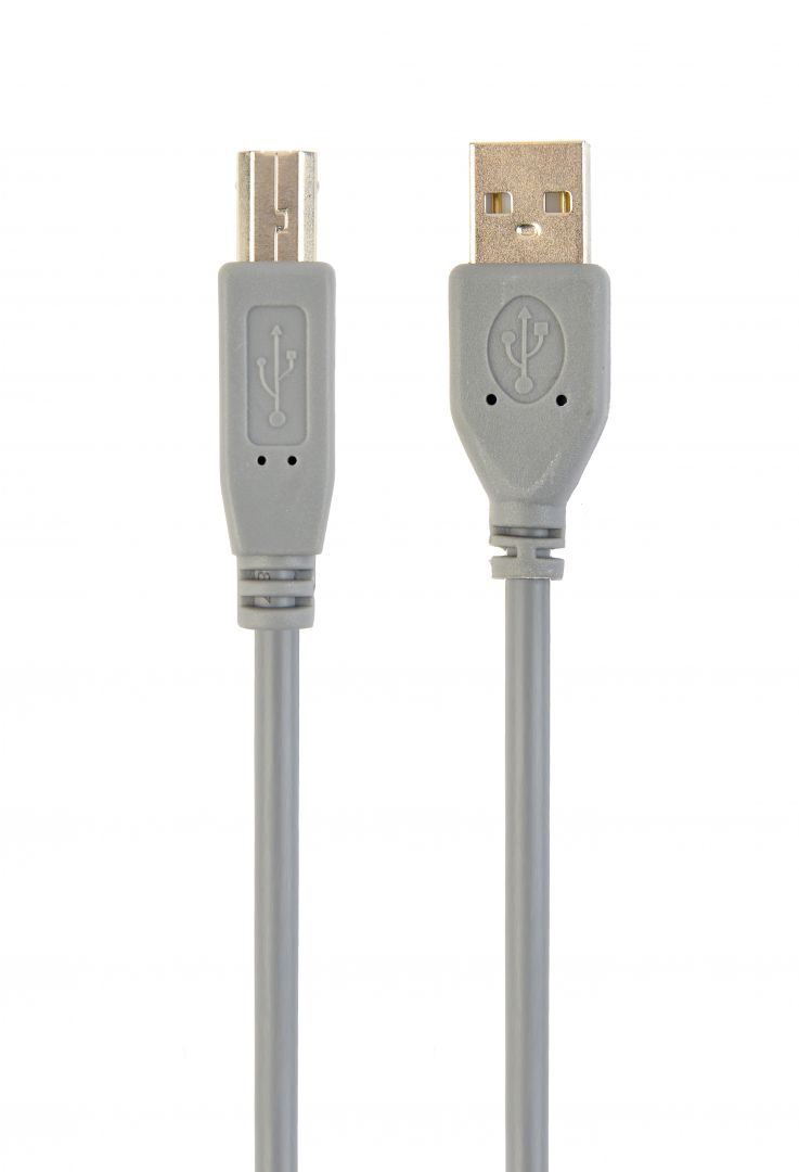 Gembird CCP-USB2-AMBM-6G USB2.0 A-plug B-plug cable 1,8m Grey