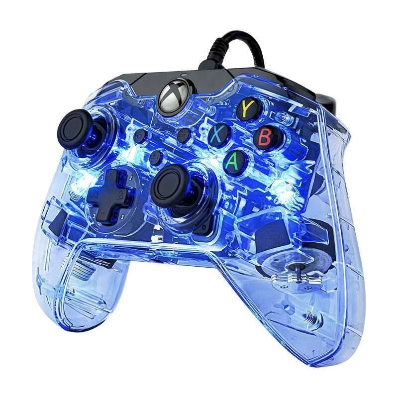 PDP Afterglow Wave Controller for Xbox Series X|S & PC Transparent