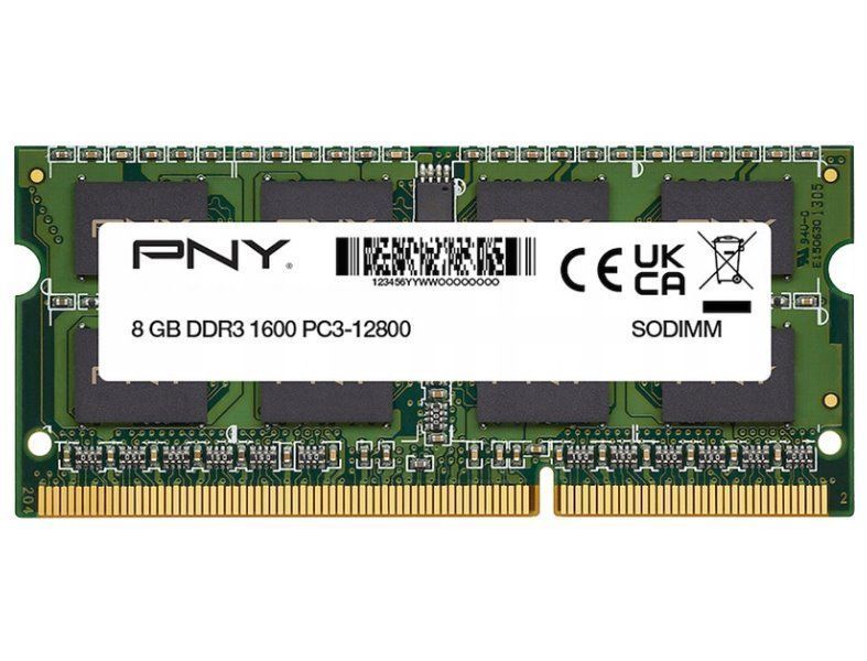 PNY 8GB DDR3 1600MHz SODIMM