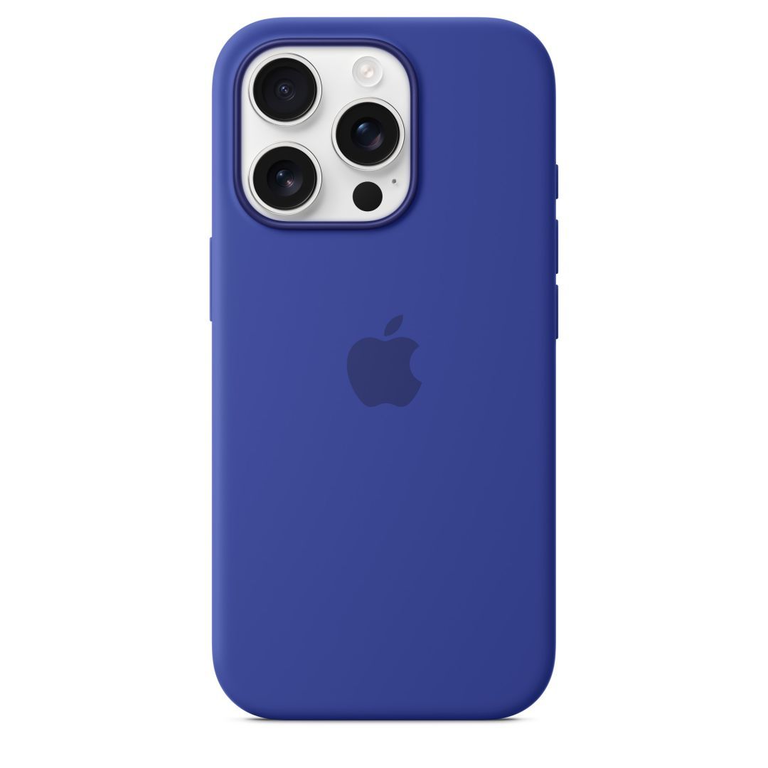 Apple iPhone 16 Pro Silicone Case with MagSafe Ultramarine (Seasonal)