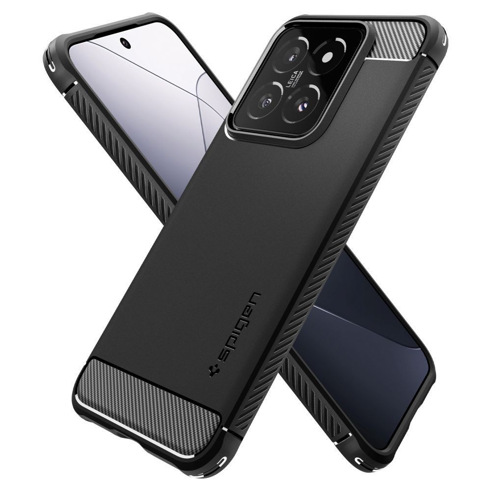 Spigen Rugged Armor for Xiaomi 14 Matte Black