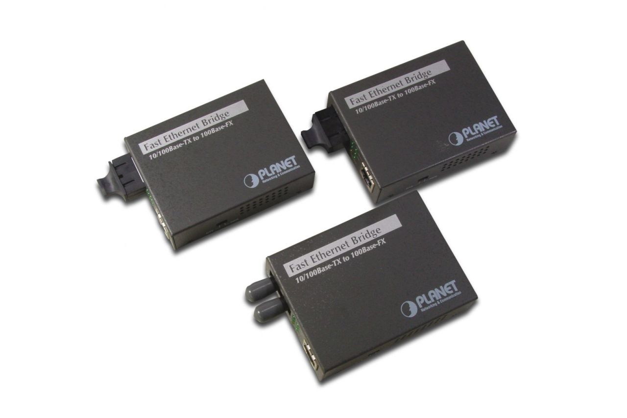 Planet Fast Ethernet Media Converter, Multimode