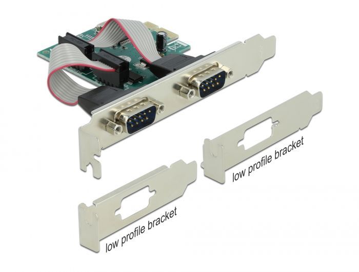 DeLock PCI Express Card to 2 x Serial RS-232