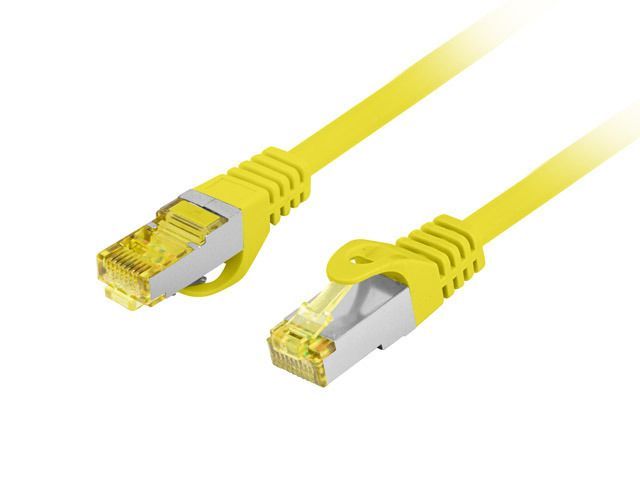 Lanberg CAT.6a S/FTP Patch Cable 1m Yellow