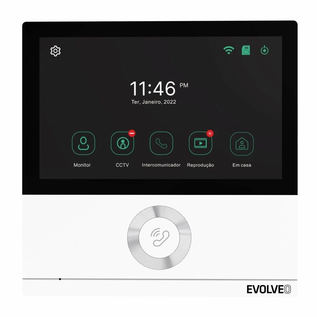 Evolveo DoorPhone AHD7 videotelefon White