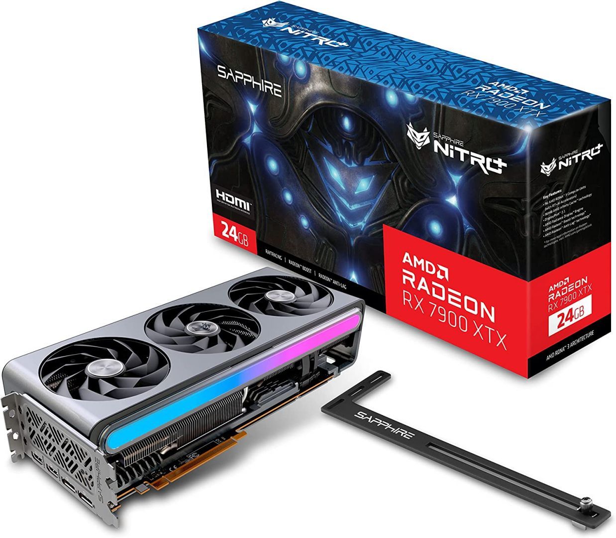 Sapphire Radeon RX7900 XTX 24GB DDR6 Nitro+ Gaming OC VAPOR-X