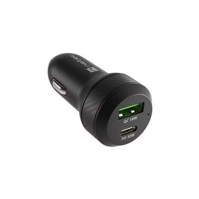 natec Coney Car Charger Black