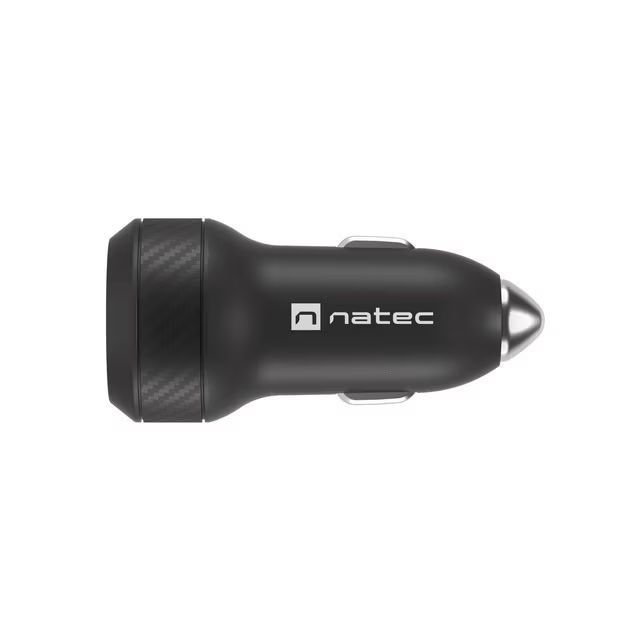 natec Coney Car Charger Black