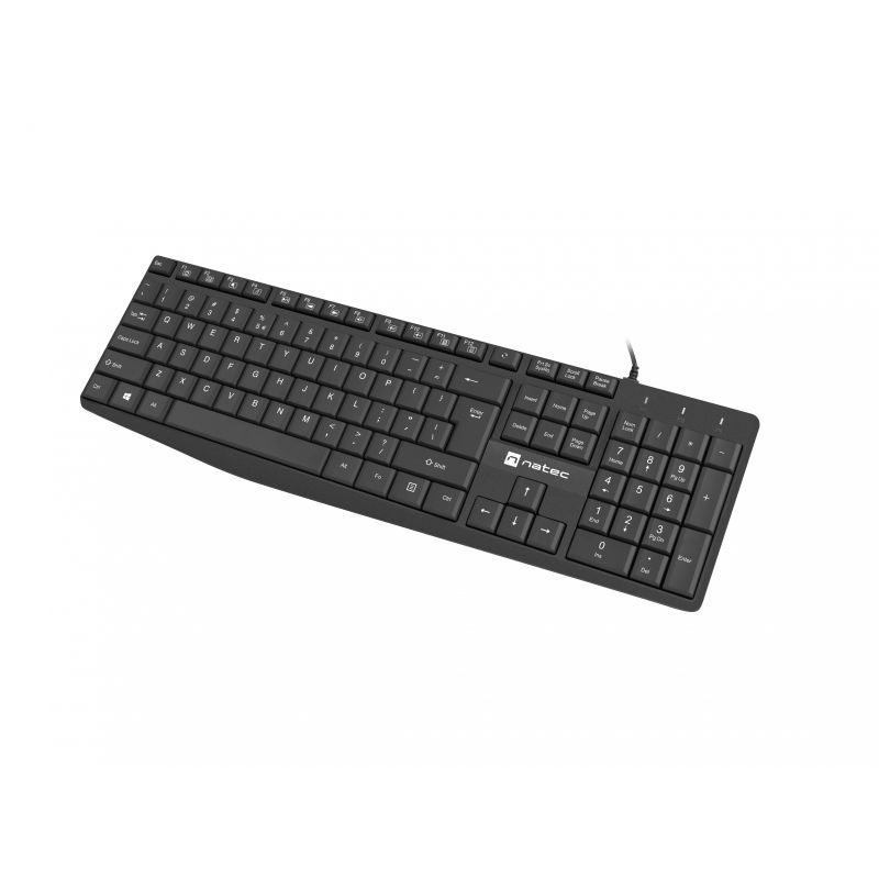 natec Nautilus Keyboard Black US