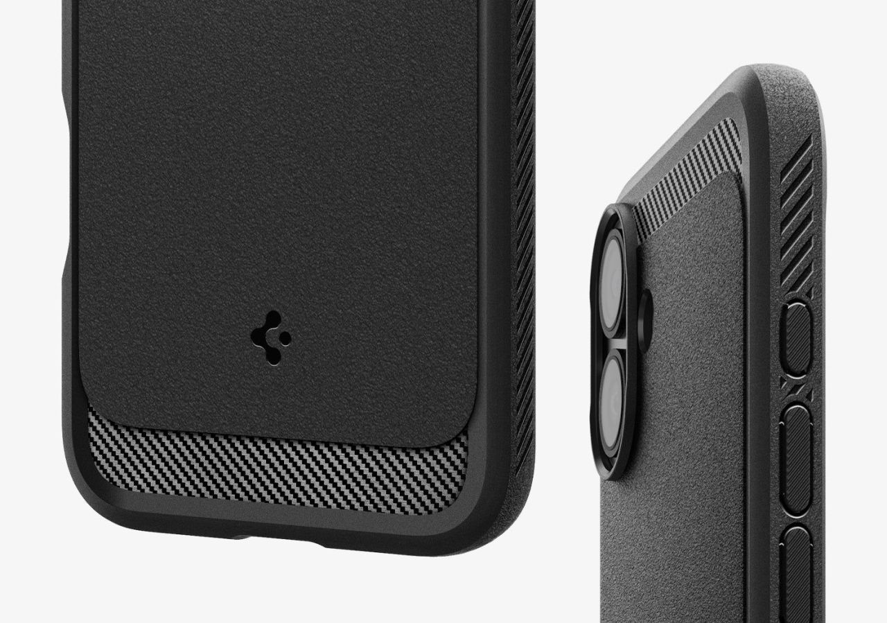 Spigen Rugged Armor MagSafe iPhone 16 Pro Matte Black