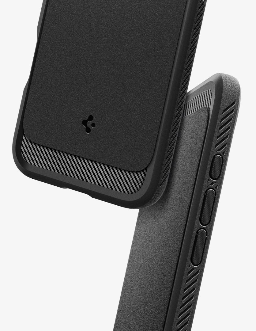 Spigen Rugged Armor MagSafe iPhone 16 Pro Matte Black