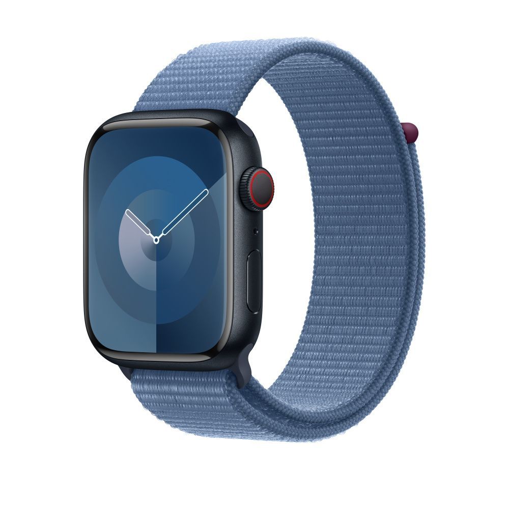 Apple Watch 45mm Band Sport Loop Winter Blue