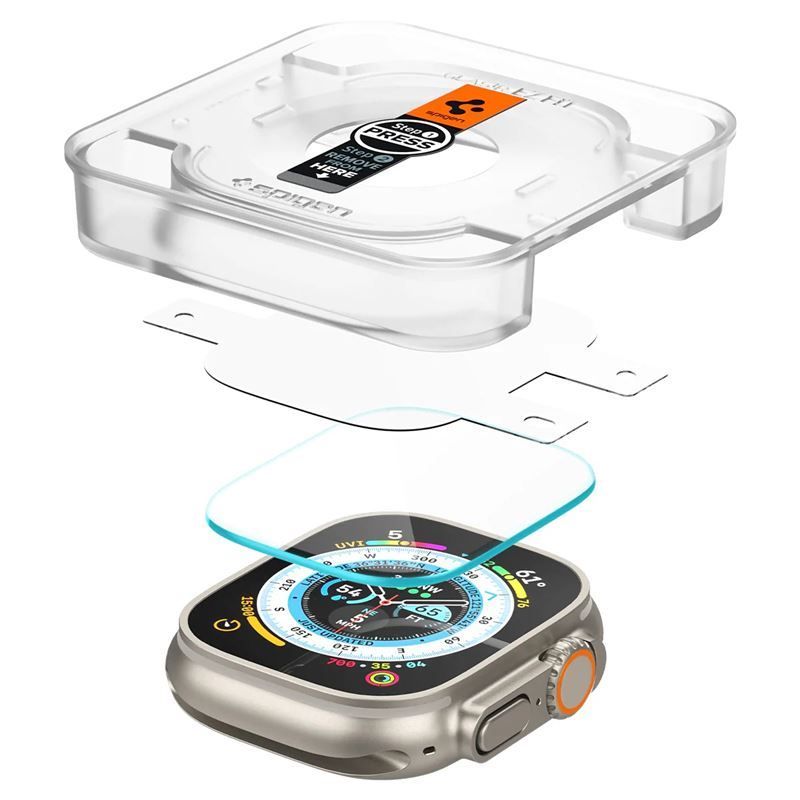 Spigen Glass EZ Fit 2 Pack - Apple Watch Ultra 49mm