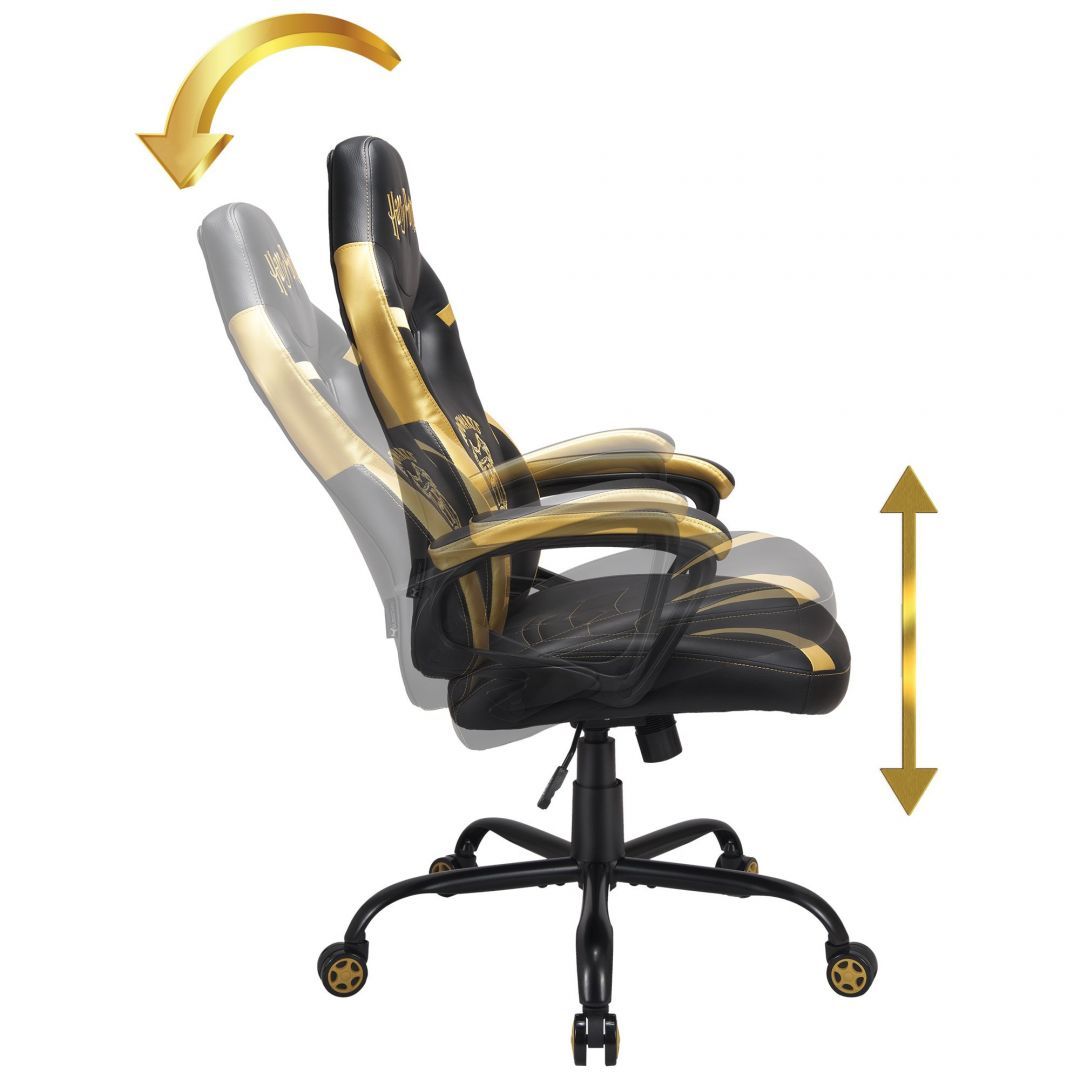 Subsonic Multi Junior Hogwarts Gaming Chair Black/Gold